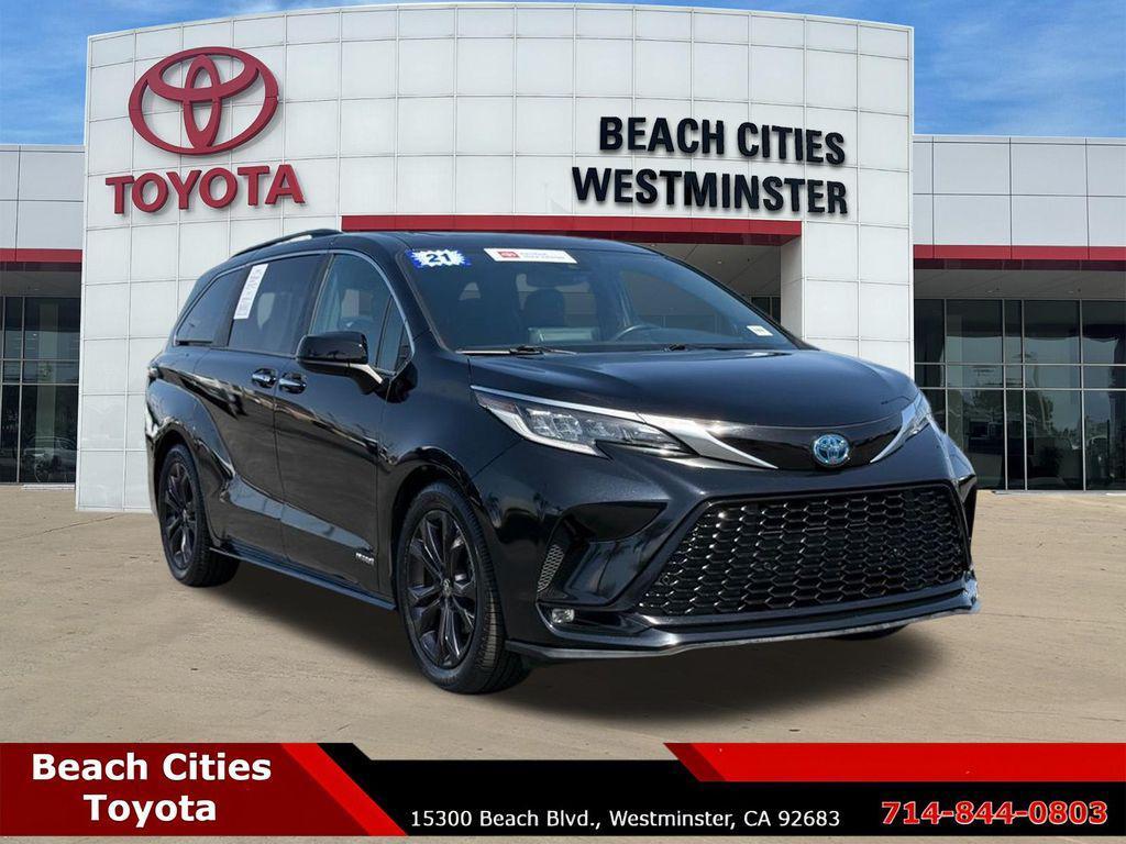 used 2021 Toyota Sienna car, priced at $33,902