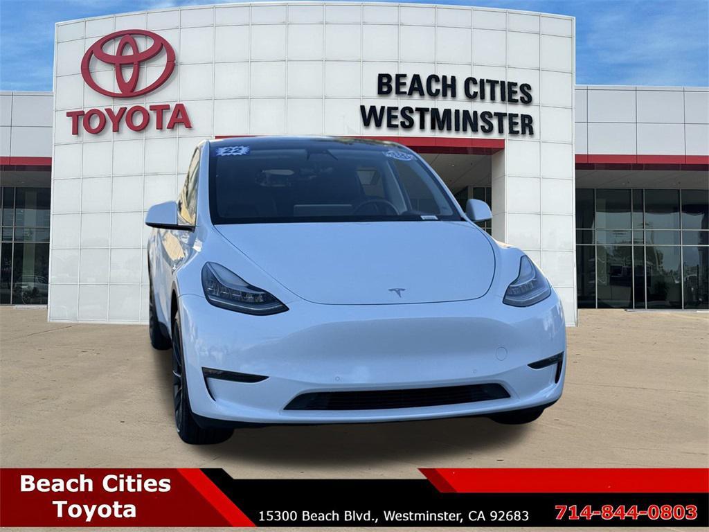 used 2022 Tesla Model Y car, priced at $26,866