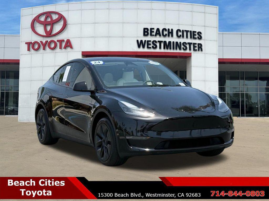 used 2024 Tesla Model Y car, priced at $31,585