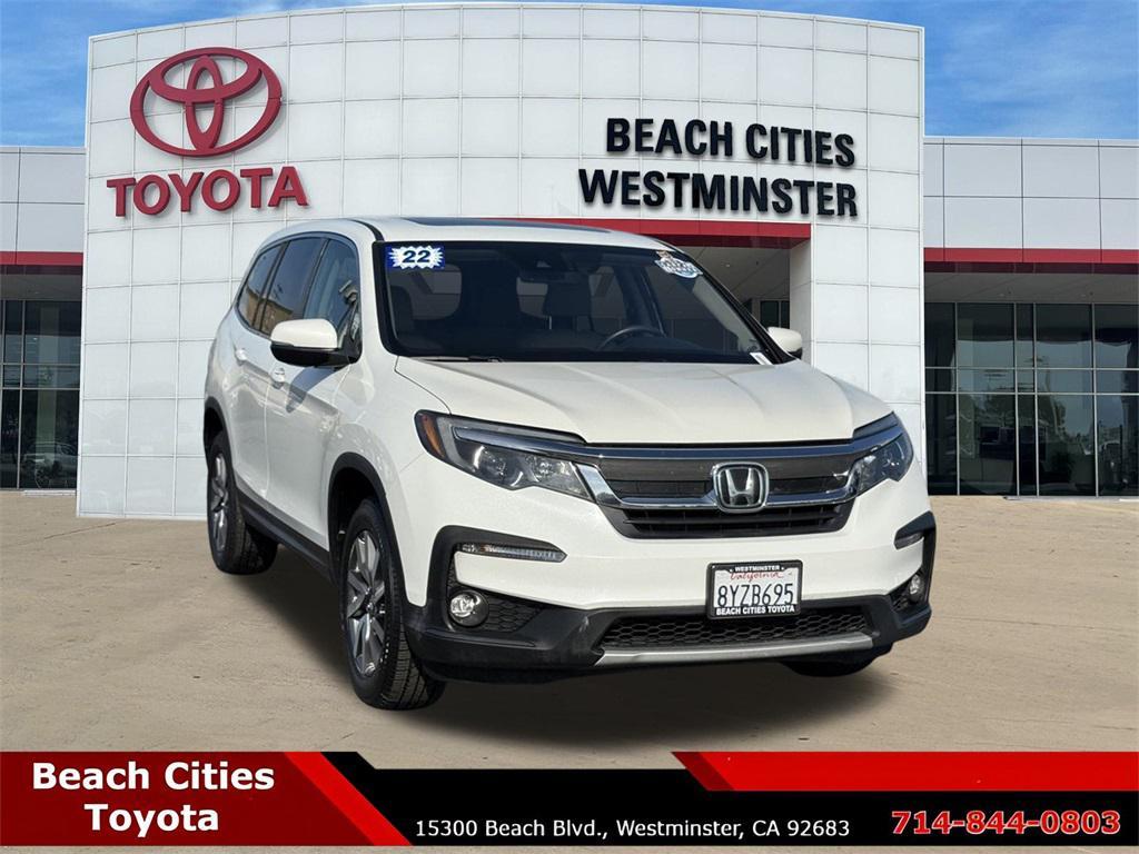 used 2022 Honda Pilot car, priced at $21,929