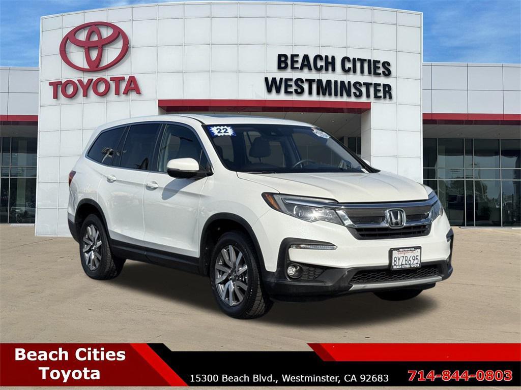 used 2022 Honda Pilot car, priced at $21,929