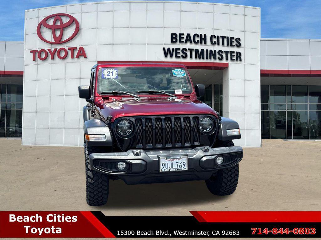 used 2021 Jeep Wrangler car, priced at $24,950