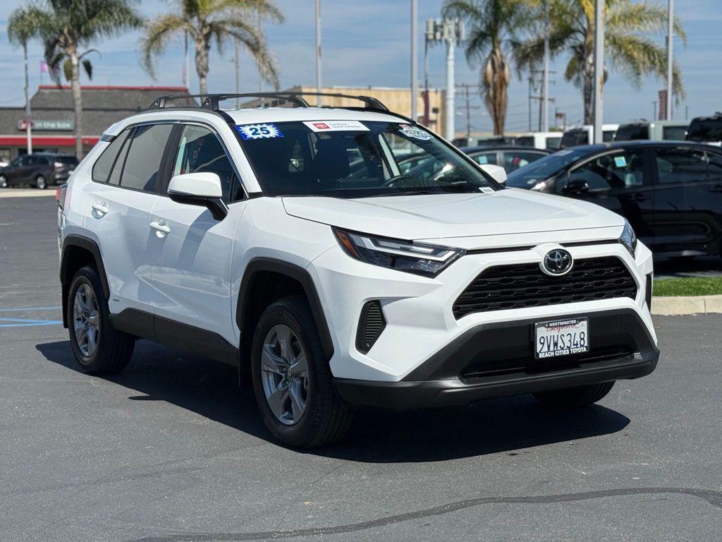used 2025 Toyota RAV4 Hybrid car, priced at $38,216