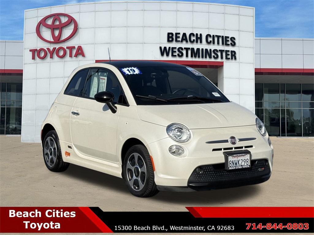 used 2019 FIAT 500e car, priced at $11,995