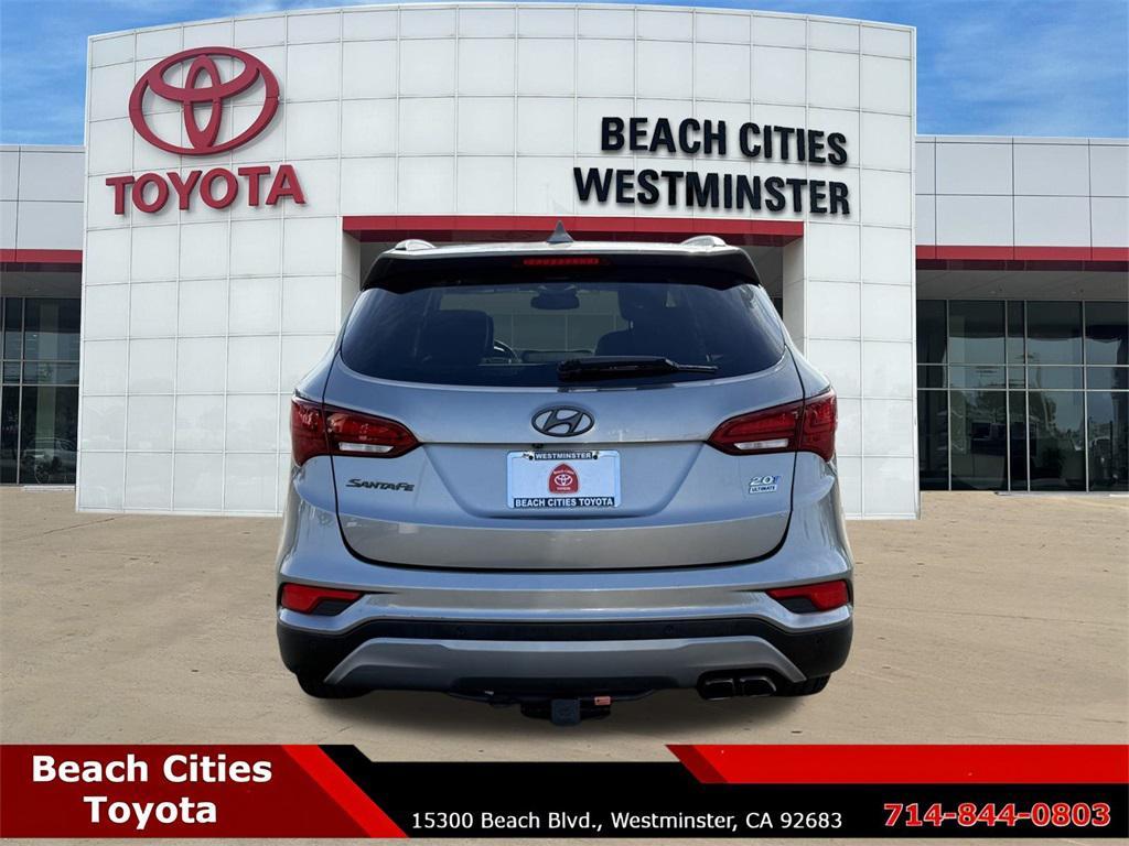 used 2018 Hyundai Santa Fe Sport car, priced at $16,962