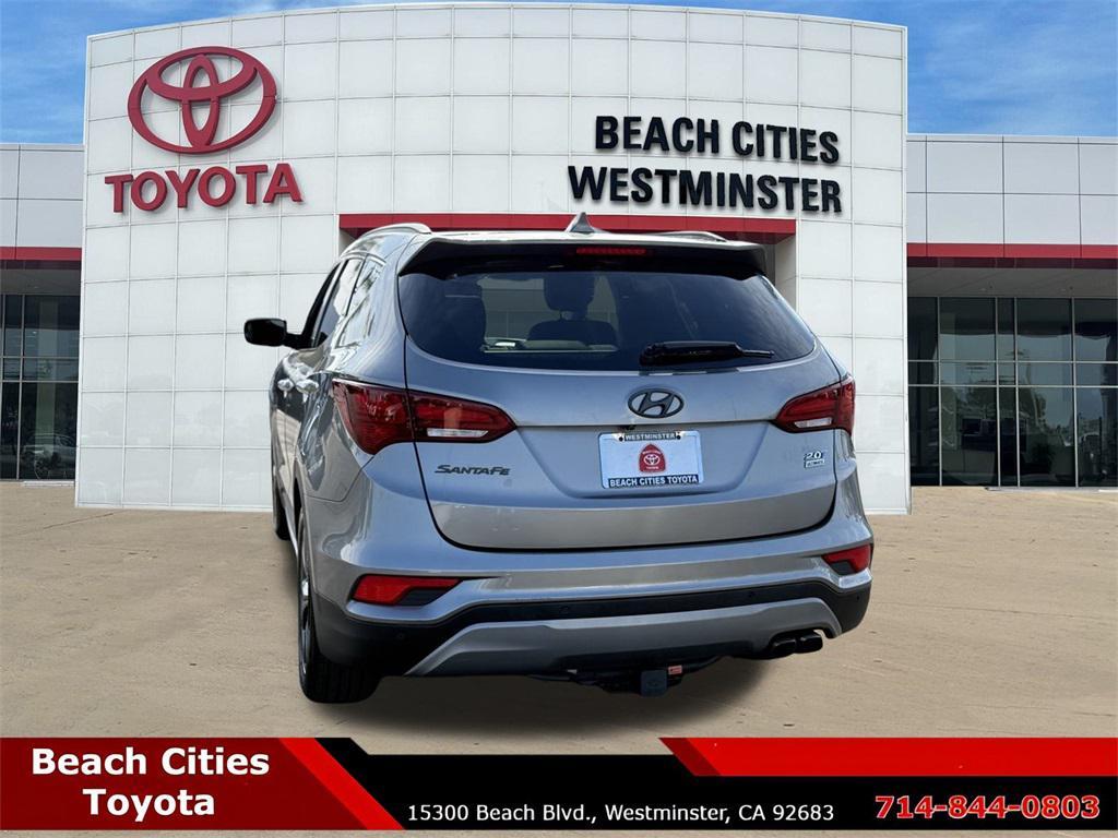 used 2018 Hyundai Santa Fe Sport car, priced at $16,962