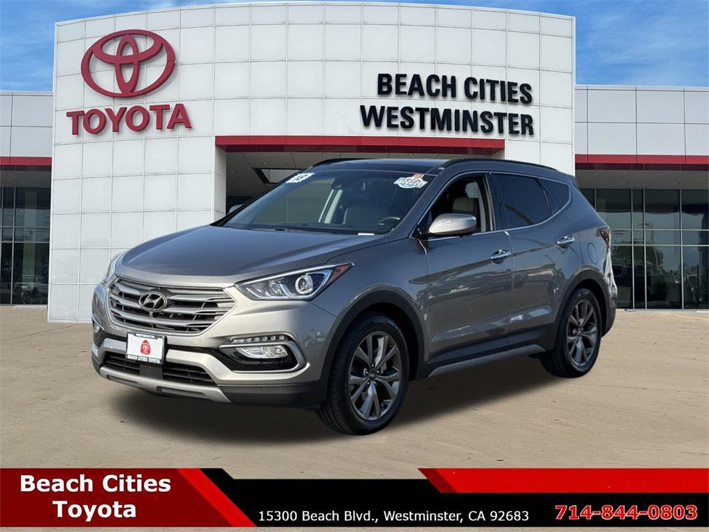 used 2018 Hyundai Santa Fe Sport car, priced at $16,962