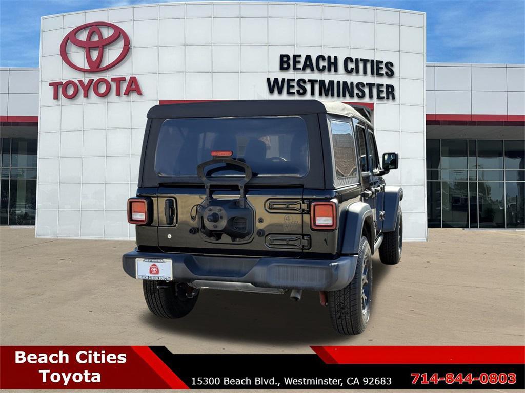 used 2022 Jeep Wrangler Unlimited car, priced at $27,968