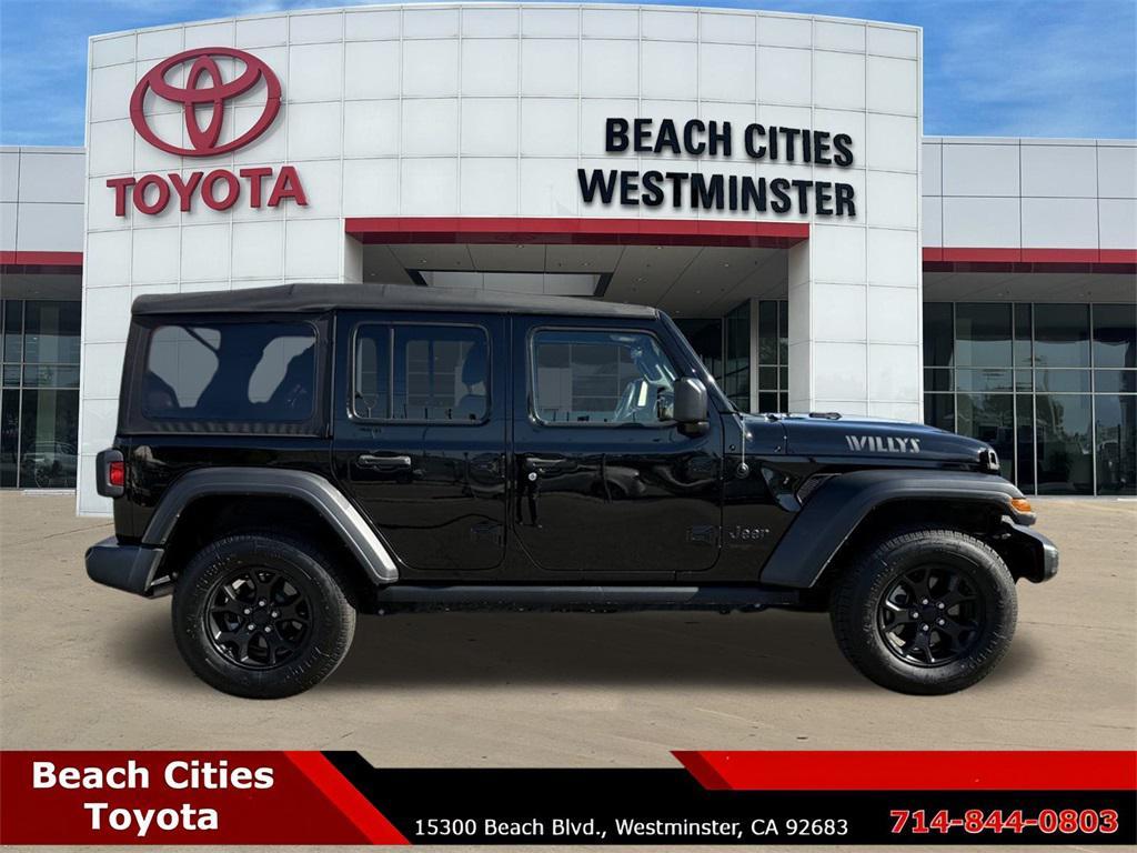 used 2022 Jeep Wrangler Unlimited car, priced at $27,968