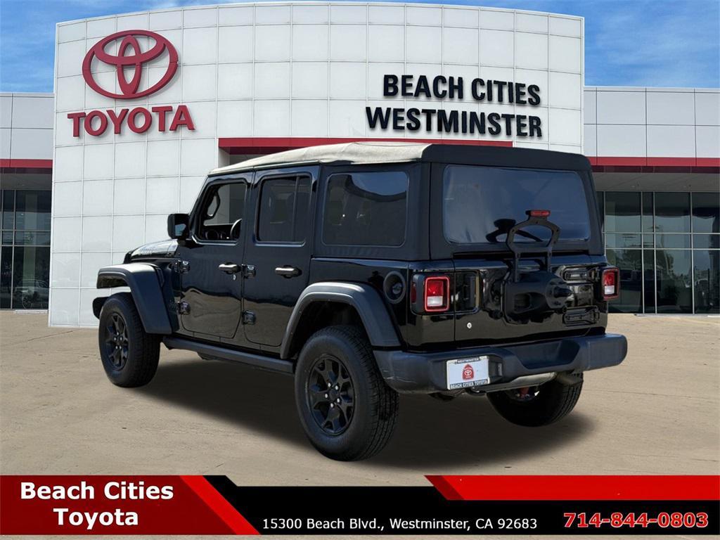 used 2022 Jeep Wrangler Unlimited car, priced at $27,968