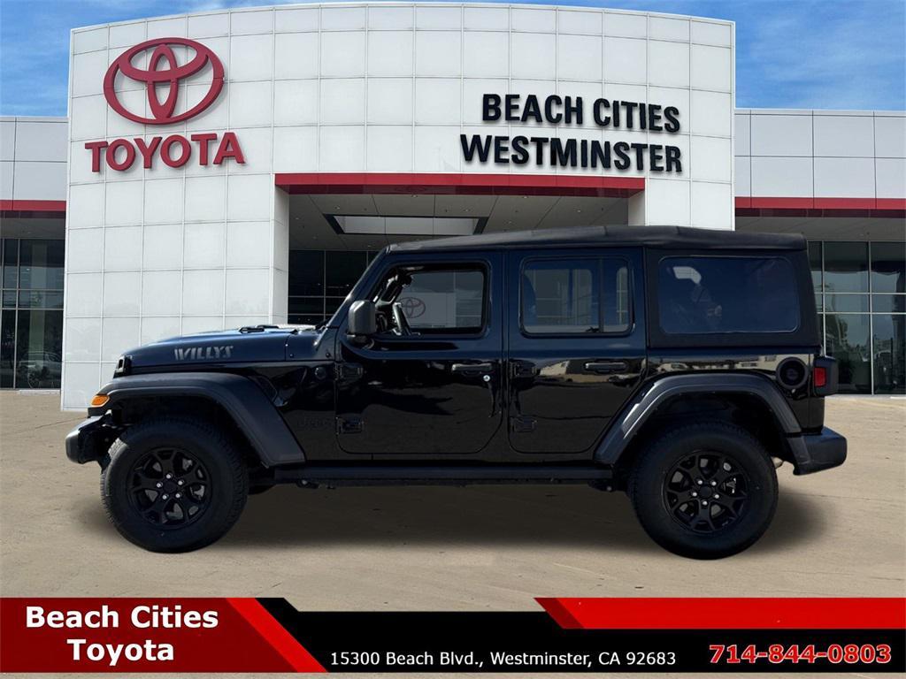 used 2022 Jeep Wrangler Unlimited car, priced at $27,968