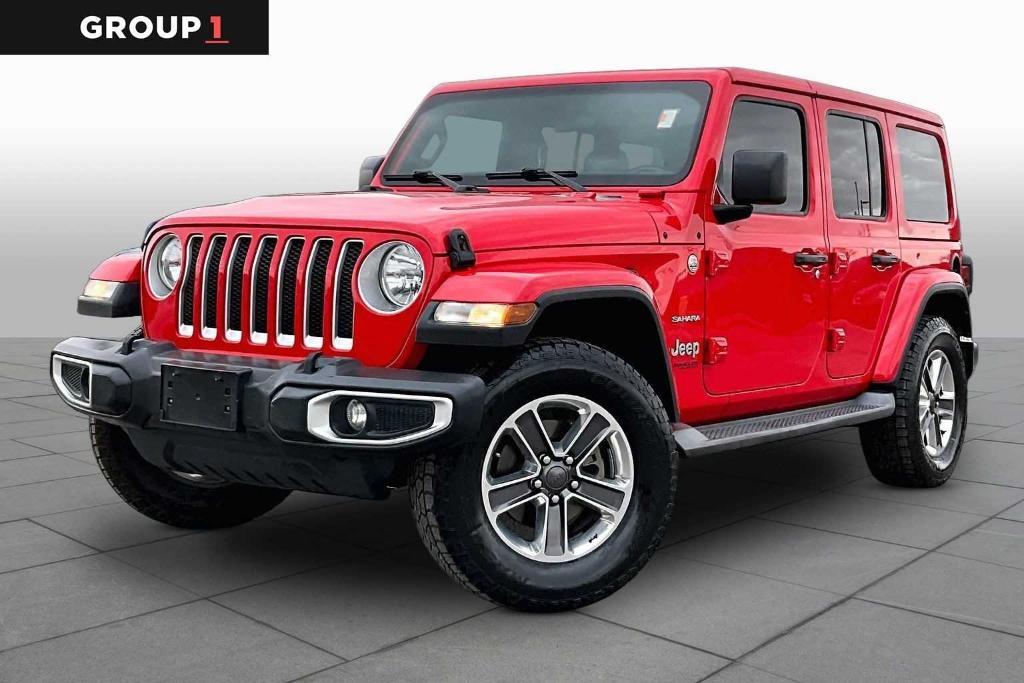 used 2018 Jeep Wrangler Unlimited car, priced at $22,638