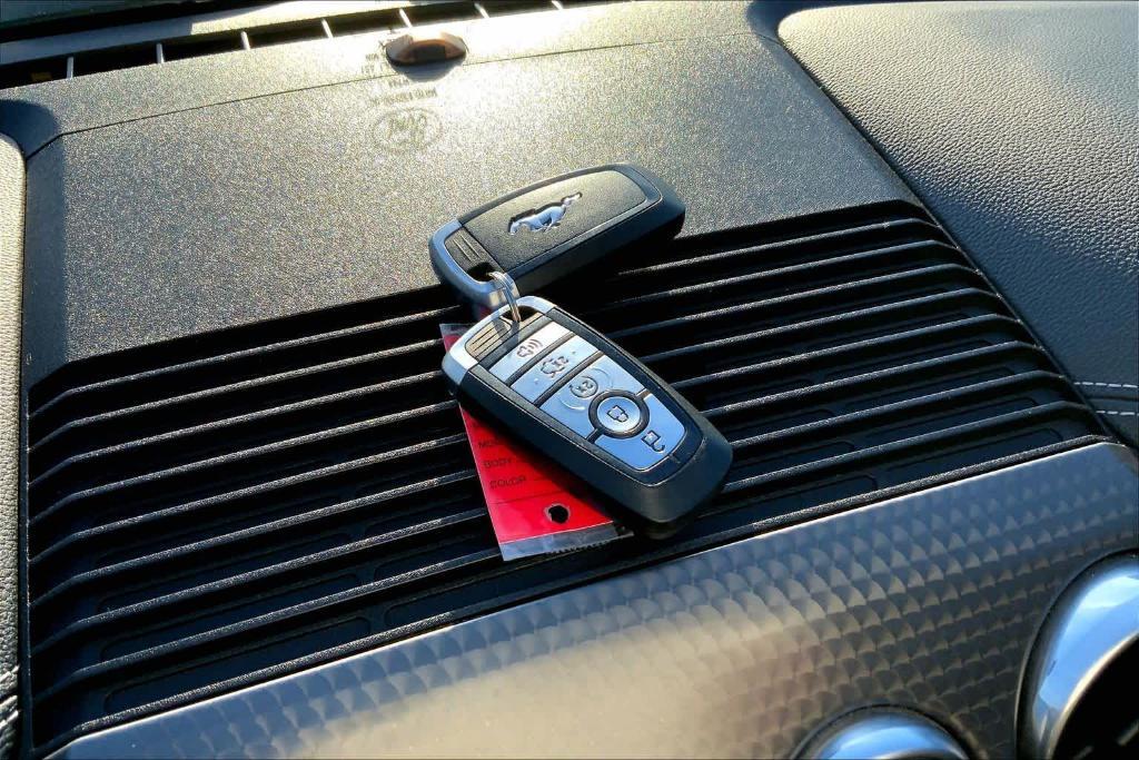 used 2021 Ford Mustang car, priced at $27,602