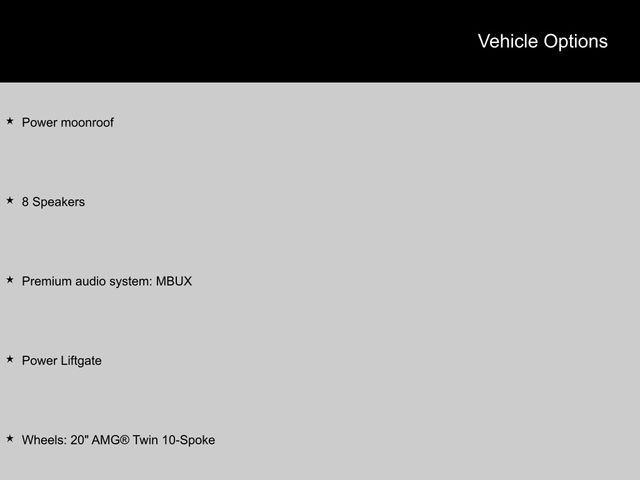 used 2025 Mercedes-Benz AMG GLC 43 car, priced at $51,997