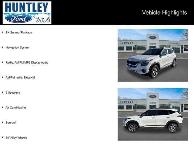 used 2021 Kia Seltos car, priced at $15,444