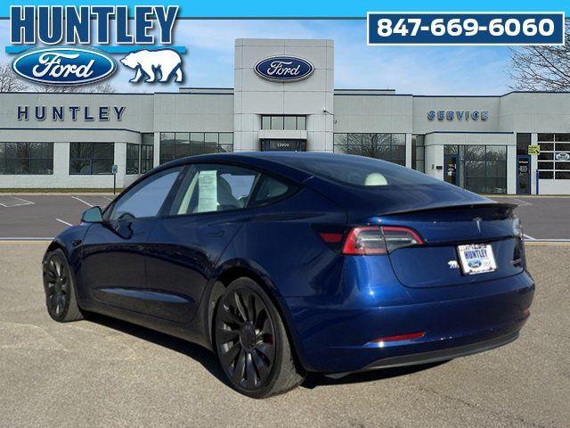 used 2023 Tesla Model 3 car, priced at $29,222