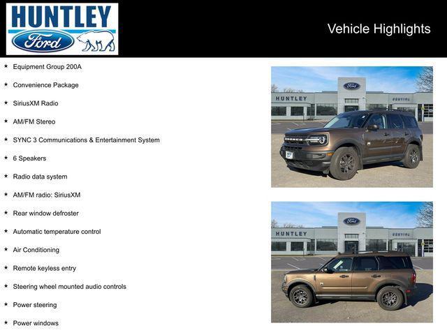 used 2022 Ford Bronco Sport car, priced at $20,222