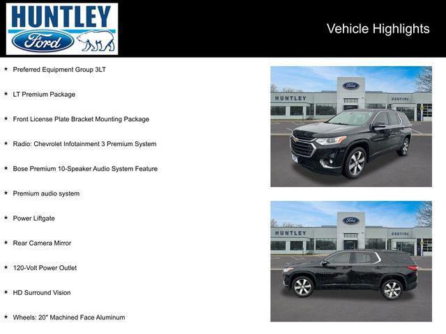 used 2020 Chevrolet Traverse car, priced at $18,222
