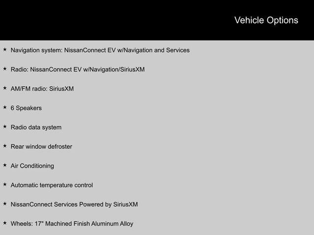 used 2024 Nissan Leaf car, priced at $15,887