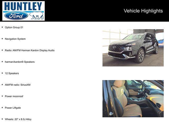 used 2023 Hyundai Santa Fe car, priced at $27,443