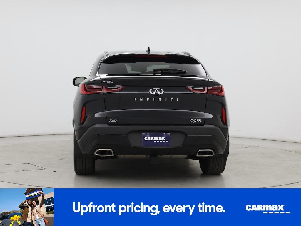 used 2022 INFINITI QX55 car, priced at $30,998