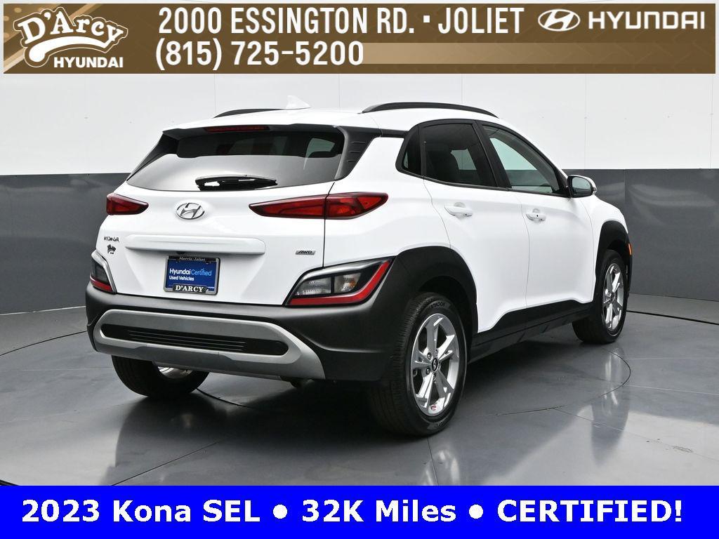 used 2023 Hyundai Kona car, priced at $19,882