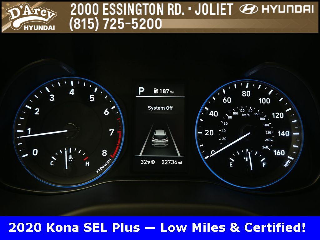 used 2020 Hyundai Kona car, priced at $19,522