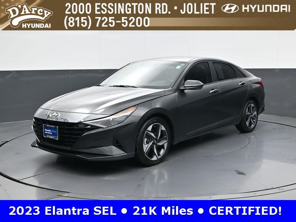 used 2023 Hyundai Elantra car, priced at $19,585