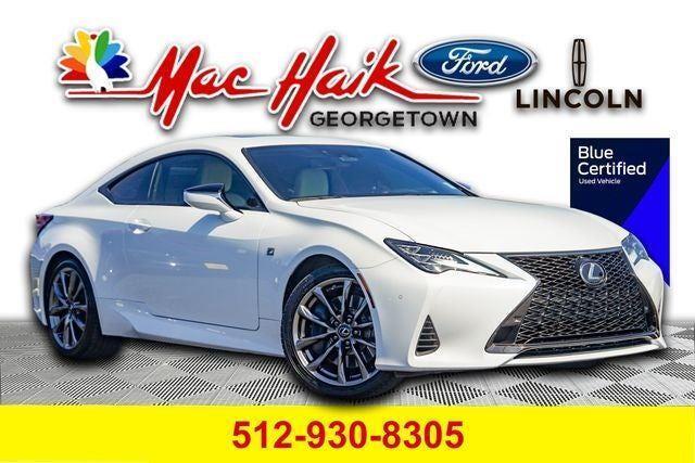 used 2022 Lexus RC 350 car, priced at $40,549