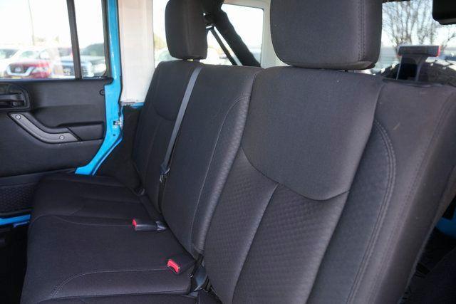 used 2017 Jeep Wrangler Unlimited car, priced at $19,298