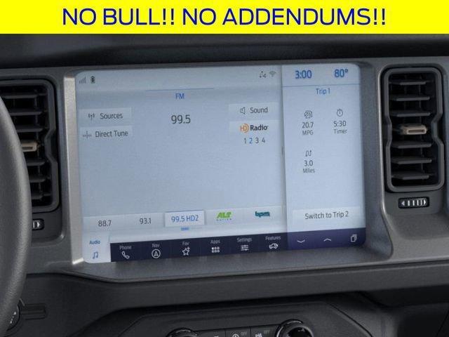 new 2025 Ford Bronco car, priced at $61,945