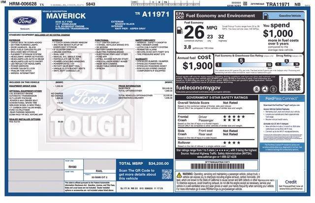 new 2026 Ford Maverick car, priced at $30,302