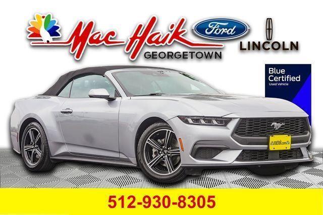 used 2024 Ford Mustang car, priced at $28,289