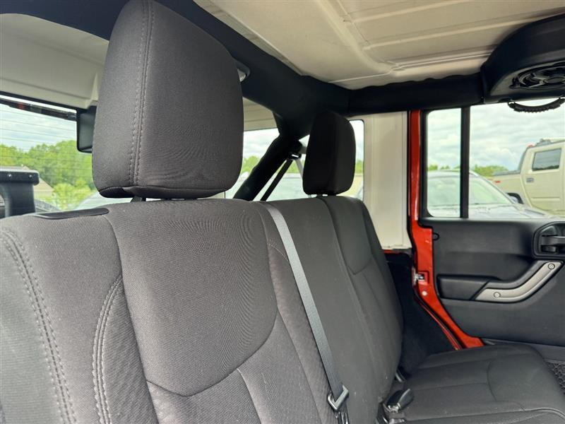 used 2014 Jeep Wrangler Unlimited car, priced at $11,990