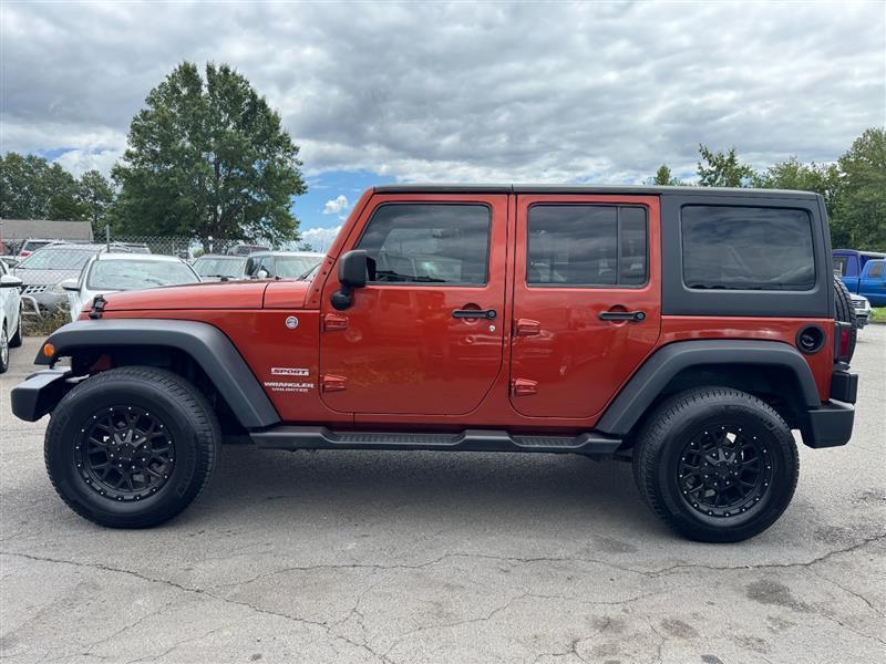 used 2014 Jeep Wrangler Unlimited car, priced at $11,990
