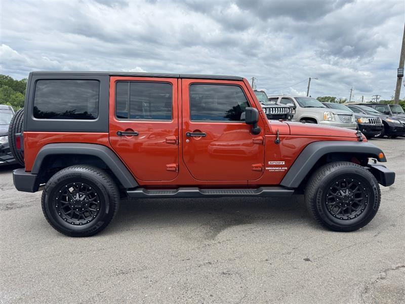 used 2014 Jeep Wrangler Unlimited car, priced at $11,990