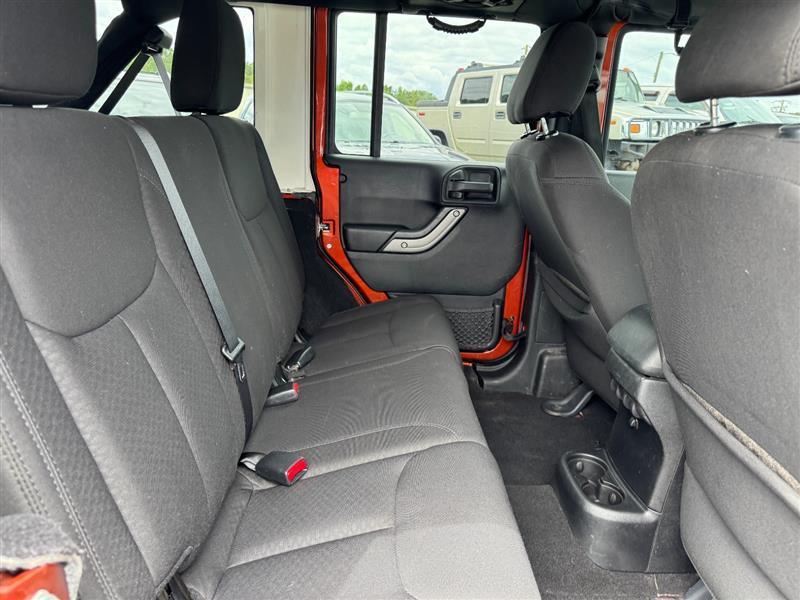 used 2014 Jeep Wrangler Unlimited car, priced at $11,990