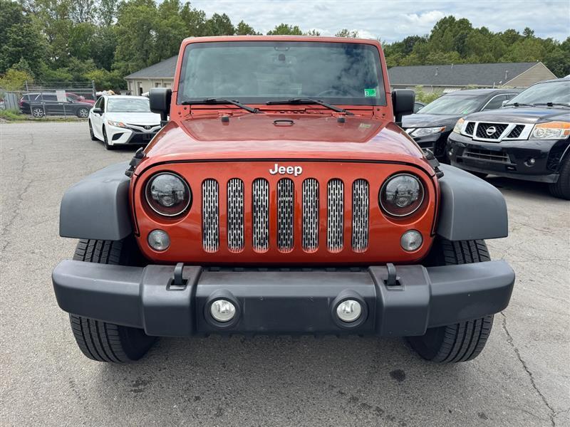 used 2014 Jeep Wrangler Unlimited car, priced at $11,990