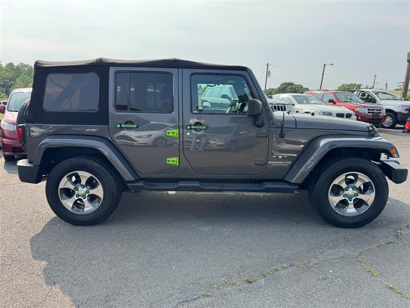 used 2017 Jeep Wrangler Unlimited car, priced at $15,990