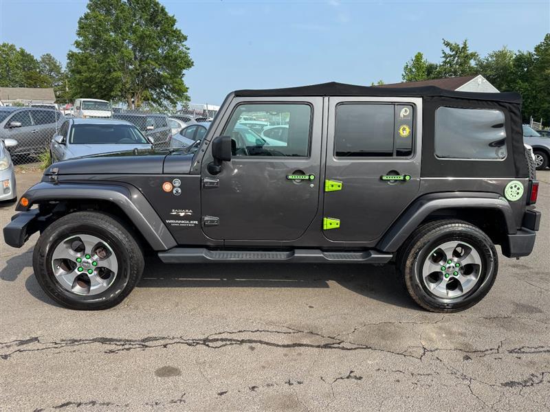 used 2017 Jeep Wrangler Unlimited car, priced at $15,990