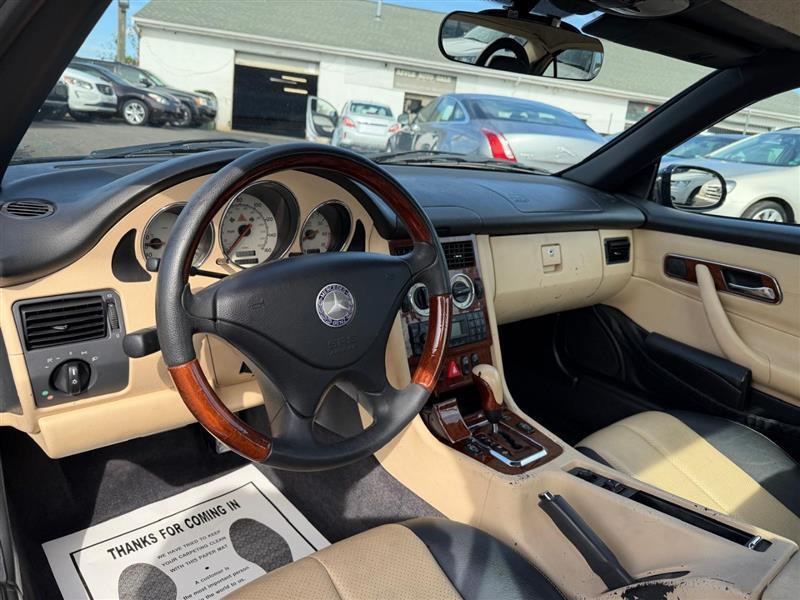 used 2001 Mercedes-Benz SLK-Class car, priced at $7,490