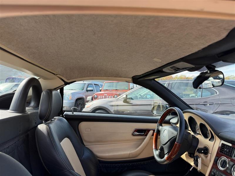 used 2001 Mercedes-Benz SLK-Class car, priced at $7,490
