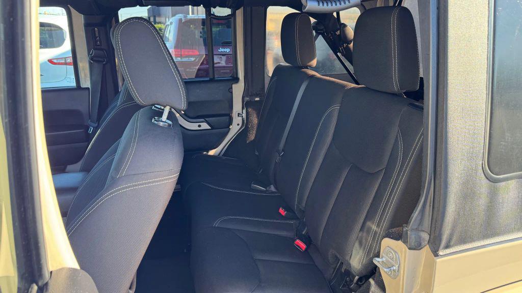 used 2016 Jeep Wrangler Unlimited car, priced at $14,995