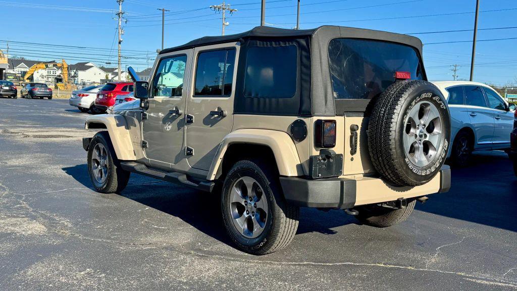 used 2016 Jeep Wrangler Unlimited car, priced at $14,995