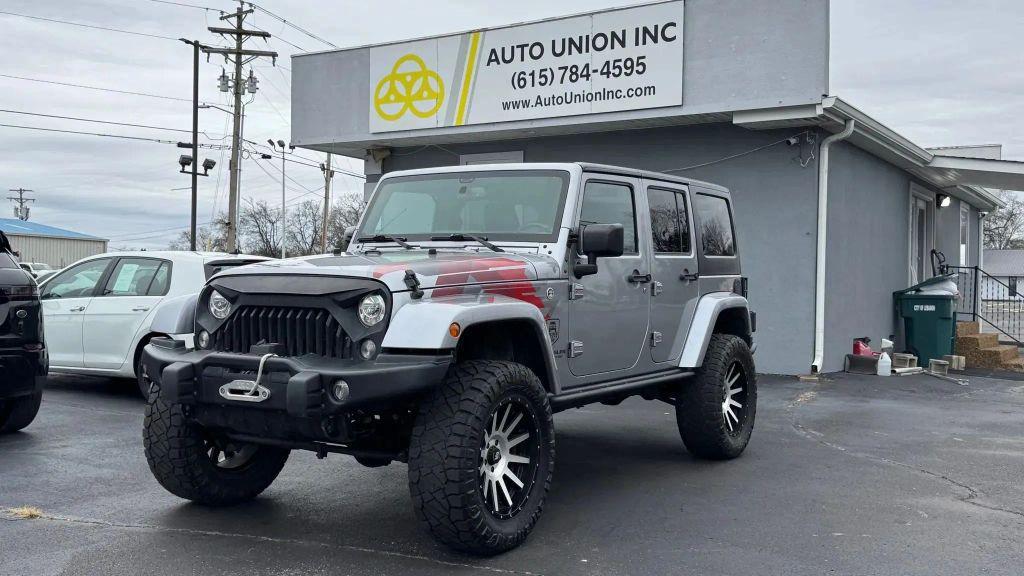 used 2017 Jeep Wrangler Unlimited car, priced at $17,995