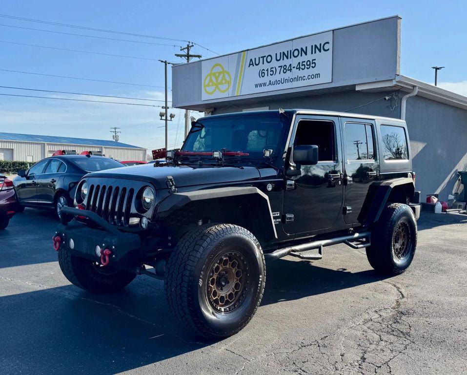 used 2017 Jeep Wrangler Unlimited car, priced at $16,495