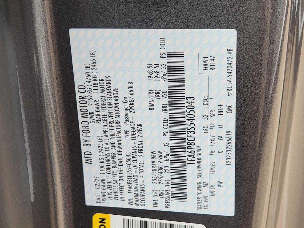 used 2025 Ford Mustang car, priced at $48,224