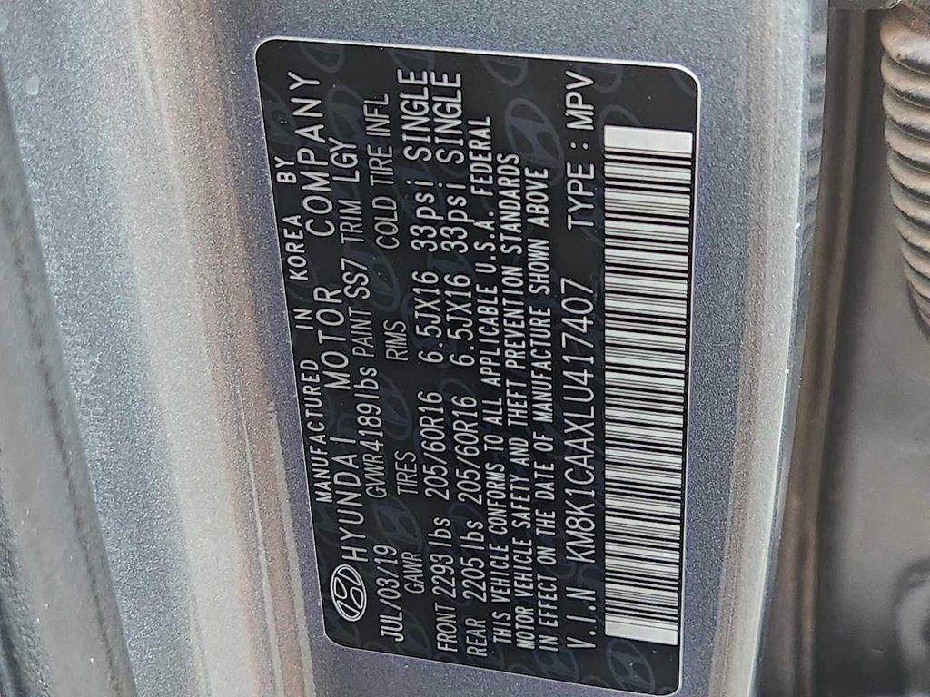 used 2020 Hyundai Kona car, priced at $13,428