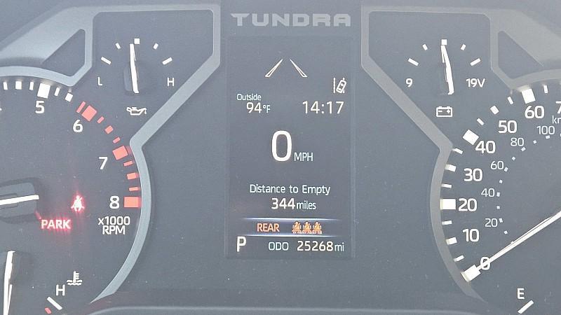 used 2025 Toyota Tundra car, priced at $44,400