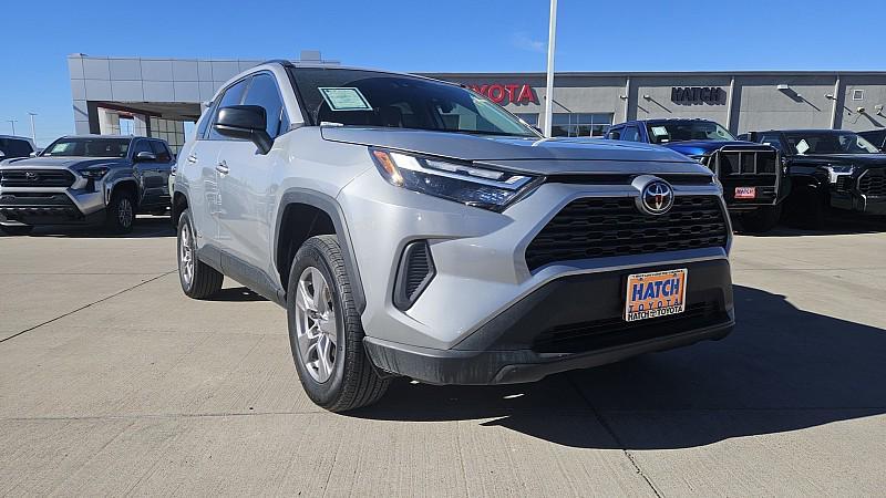used 2025 Toyota RAV4 Hybrid car, priced at $29,499